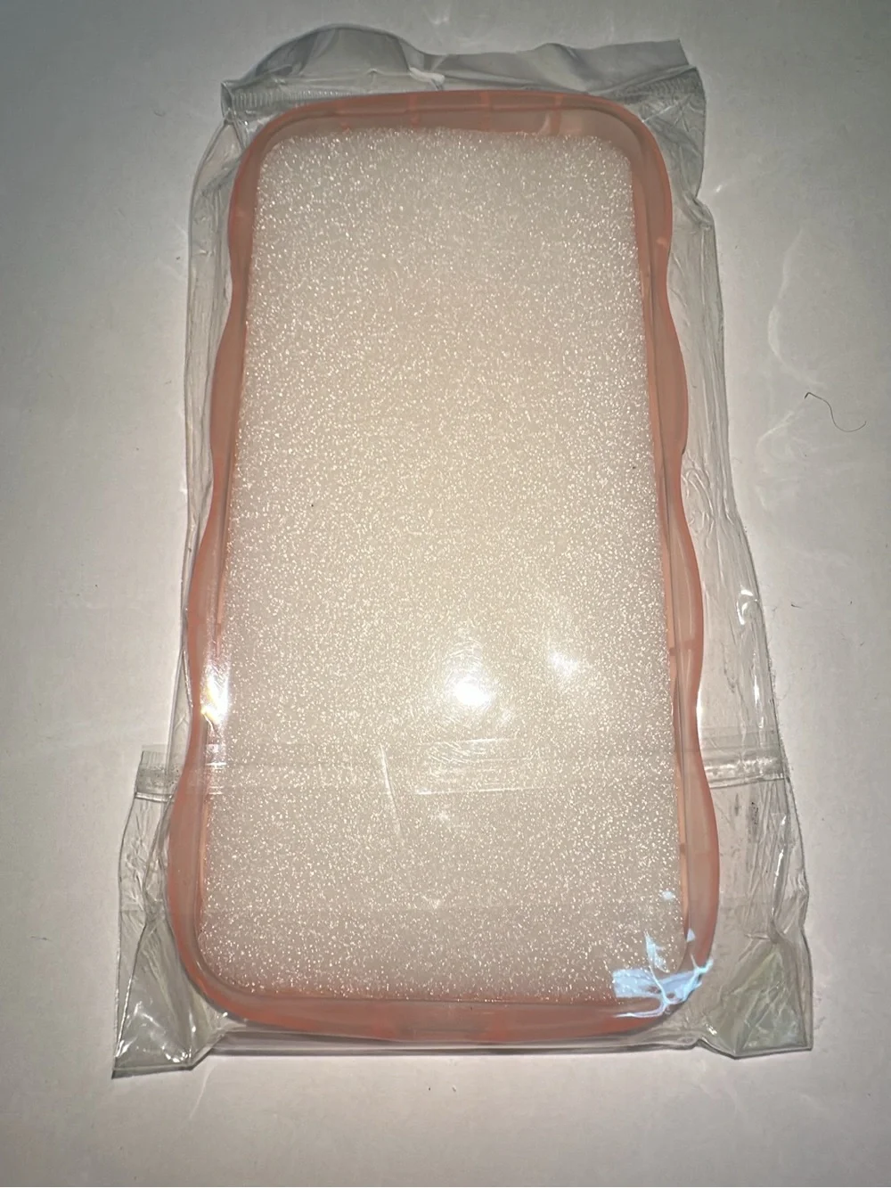 NWT Pink Wavy Glitter Stars iPhone 15 Pro Case